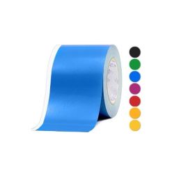 BYPOS Polyester continuous labels, glossy colored, permanent adhesive, on 3 inch core-BYPOS-10129
