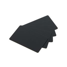 Kunstof kaarten, zwart-Black PVC Card, 15 mil