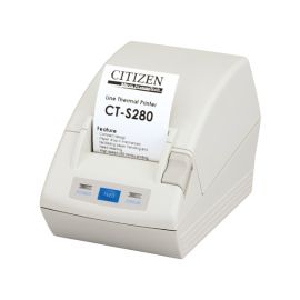 Citizen CT-S281, RS232, 8 dots/mm (203 dpi), cutter, wit-CTS281RSEWH