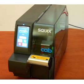 CAB SQUIX 2P, TT, 300 dpi, dispenser, LAN, serial, USB-5977032