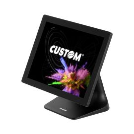Custom SILK, 38.1 cm (15''), SSD, Projected Capacitive, fanless, black-935KY180200L33