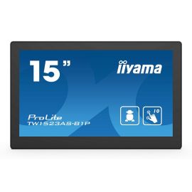 iiyama ProLite TW1523AS-B1P, 39.6 cm (15.6''), Projected Capacitive, Android, zwart-TW1523AS-B1P