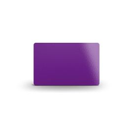 BYPOS Plastic Card, 500 Pcs., Purple-07655