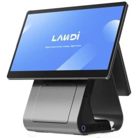 Landi CX20 ECR, 39.6 cm (15,6''), Printer, 8GB/256GB, No OS, Grijs-85801-00--