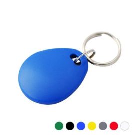 Keyfob Eco TK4100 incl. key ring, Rood-KF-ECO-TK4100-RD