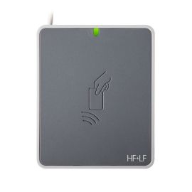 Identiv uTrust 3721, F HF+LF, USB ( Keyboard ), Gray-UT3721HF+LF