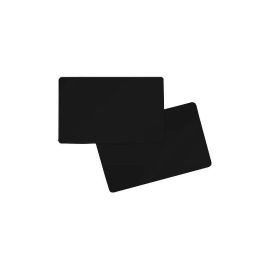 PVC Kaarten dubbelzijdig Zwart 86 x 54 x 0.76 mm (500 Stuks)-400032