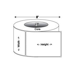 TSC Normaal Papier, B: 102 mm x H: 76 mm, D: 190 mm, K: 76 mm-38-G102076-11LF