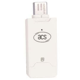 ACS ACR40T, NFC, USB-C, Smart Card Reader, White-ACR40T-A5