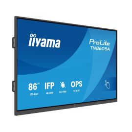 Iiyama ProLite TN8605A, IFP, 217.4 cm (85.6''), infrared, 4K, USB, USB-C, RS232, Ethernet, kit (USB, RS232)-TN8605A-B1AG
