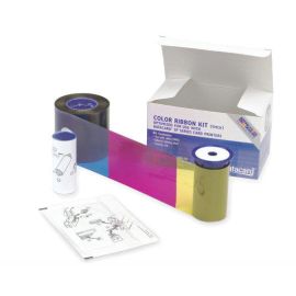 Datacard Color Ribbon, YMCKT, 500 prints Include one ribbon, one isopropanol cleaning card and one adhesive cleaning sleeve.-534000-003