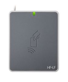 Identiv uTrust 3721, F HF+LF, USB ( Keyboard ), Gray