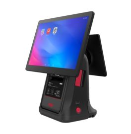 iMin D4 Pro, 9.6 cm (15,6''), Printer, GMS, Klanten display, Android, Zwart