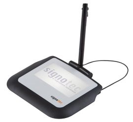Signotec U100, 10.5 cm (4''), HID, USB, Black
