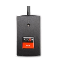 WAVE ID Plus Surface Mount Black EtherNet/IP PoE Reader