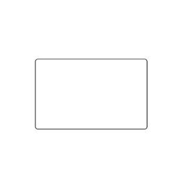 Nakagawa bezoekersbadges, 54x86, scheurbestendig, zelfklevend