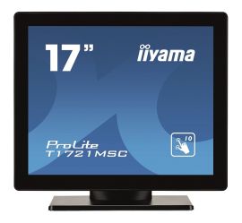 iiyama ProLite T1721MSC, 43.2 cm (17''), Projected Capacitive, 10 TP, black-T1721MSC-B1