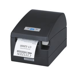 Citizen CT-S2000/L, USB, LPT, 8 dots/mm (203 dpi), zwart-CTS2000PAEBKL