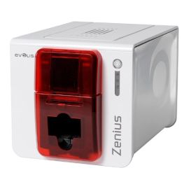 Evolis Zenius Classic, eenzijdig, 12 dots/mm (300 dpi), USB, rood-ZN1U-MB2