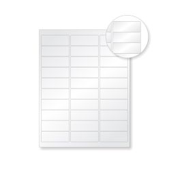 Polyester etiketten, transparant voor InkJet, LASER printers-BYPOS-1560