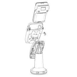 Havis Custom Backplate for Pax A920 Pro to mount to any FlexiPole Payment Terminal Stand-CST00191