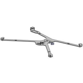 Ergonomic Solutions X-Frame for Samsung Tab S8/S9 Ultra 14,6' (2022/23)-SPXF24405
