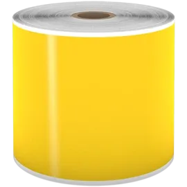 Duralabel Premium yellow vinyl tape (100 mm / all-purpose)-84-3008