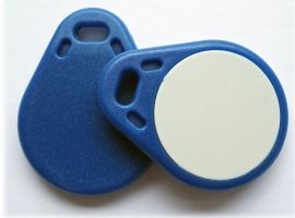 RFID 125 khz, Tear Shape Keyfob ( Box 10 Pieces ), Blue