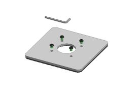 Ergonomic Solutions 150x150mm Baseplate 5mm